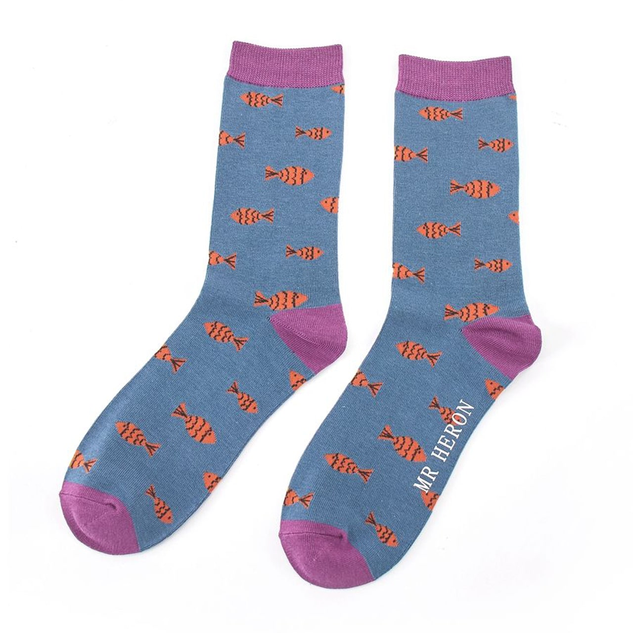 Mr. Heron Socken Fische