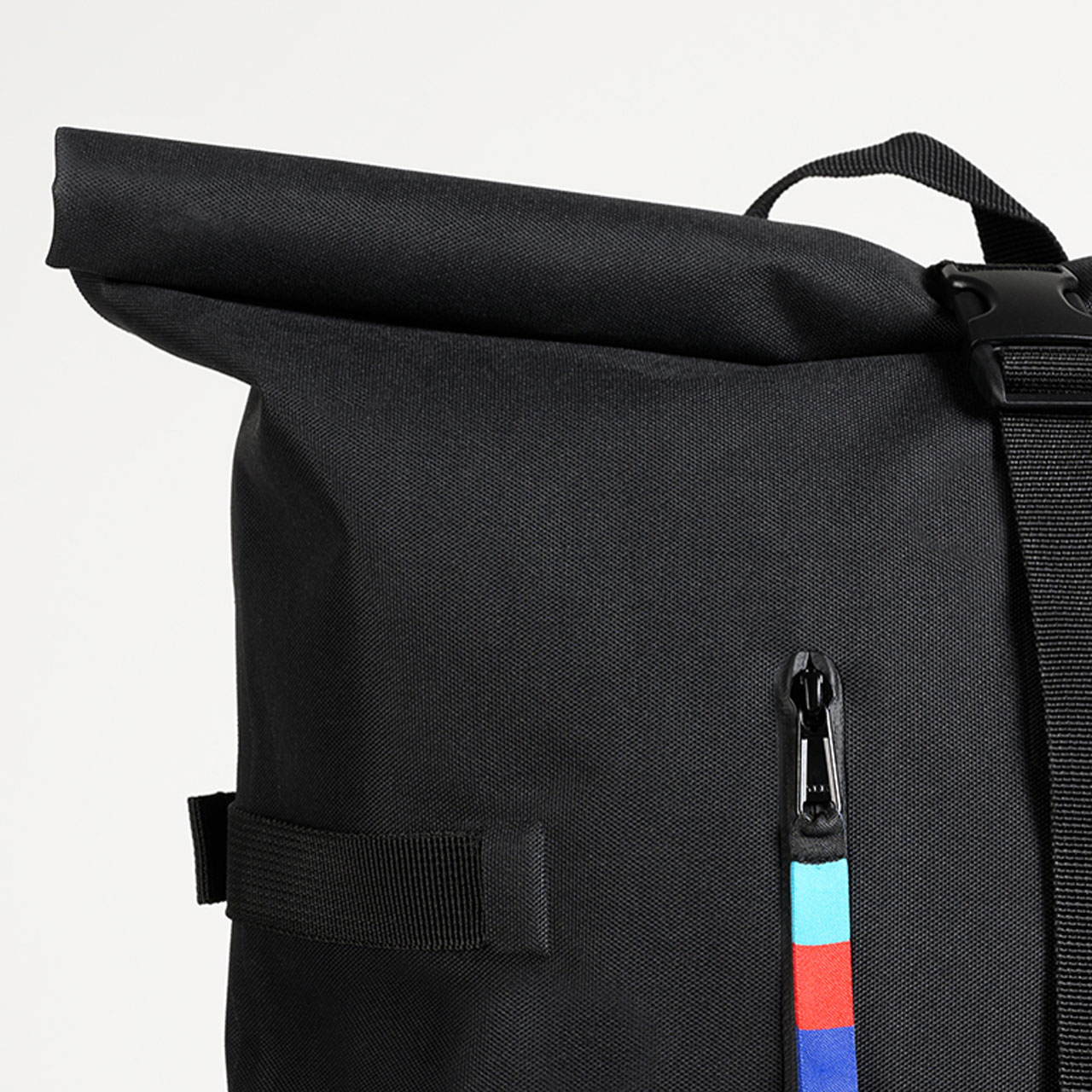 GOT BAG Rolltop schwarz Detail oben