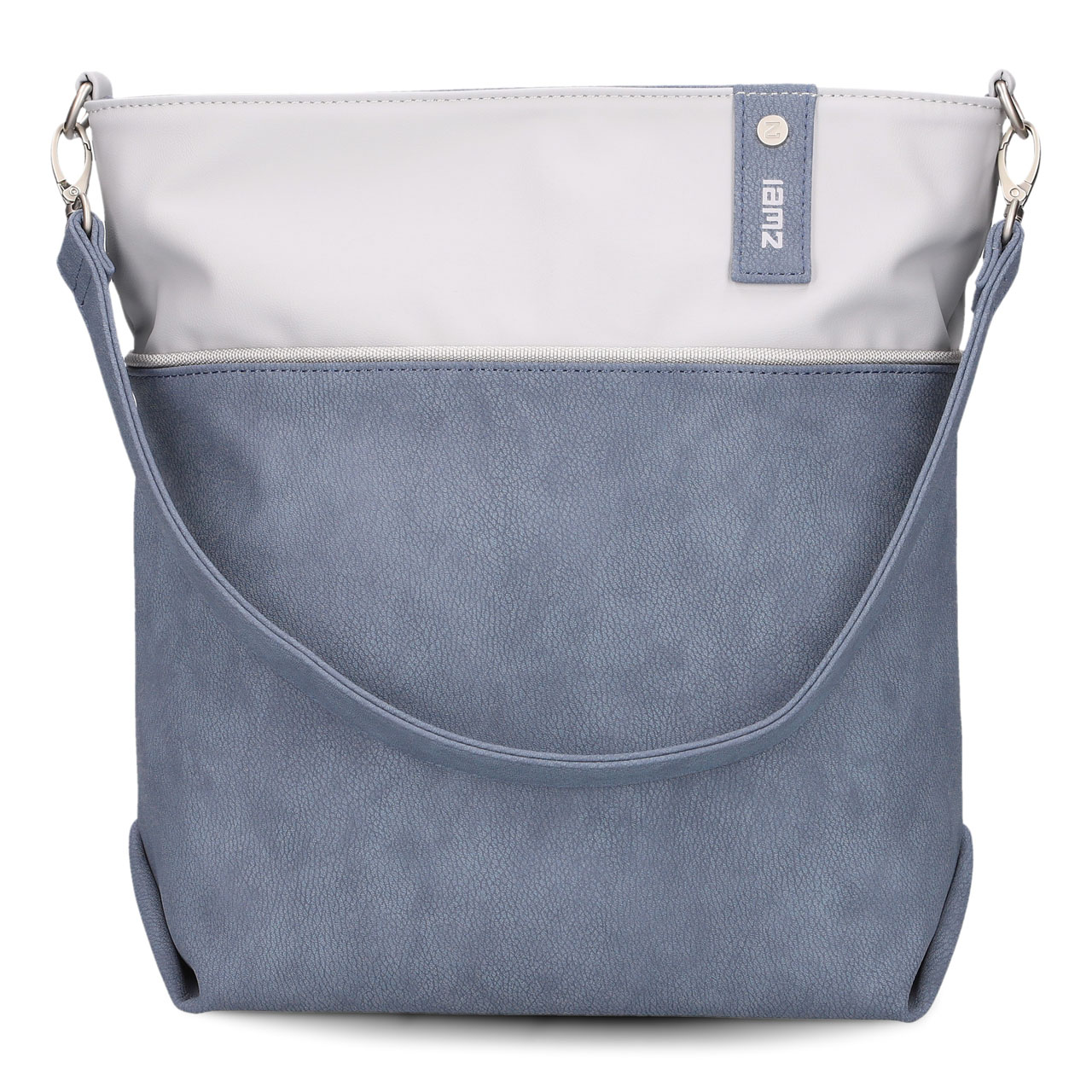 ZWEI Tasche Jana J12 nubuk sky Traeger kurz