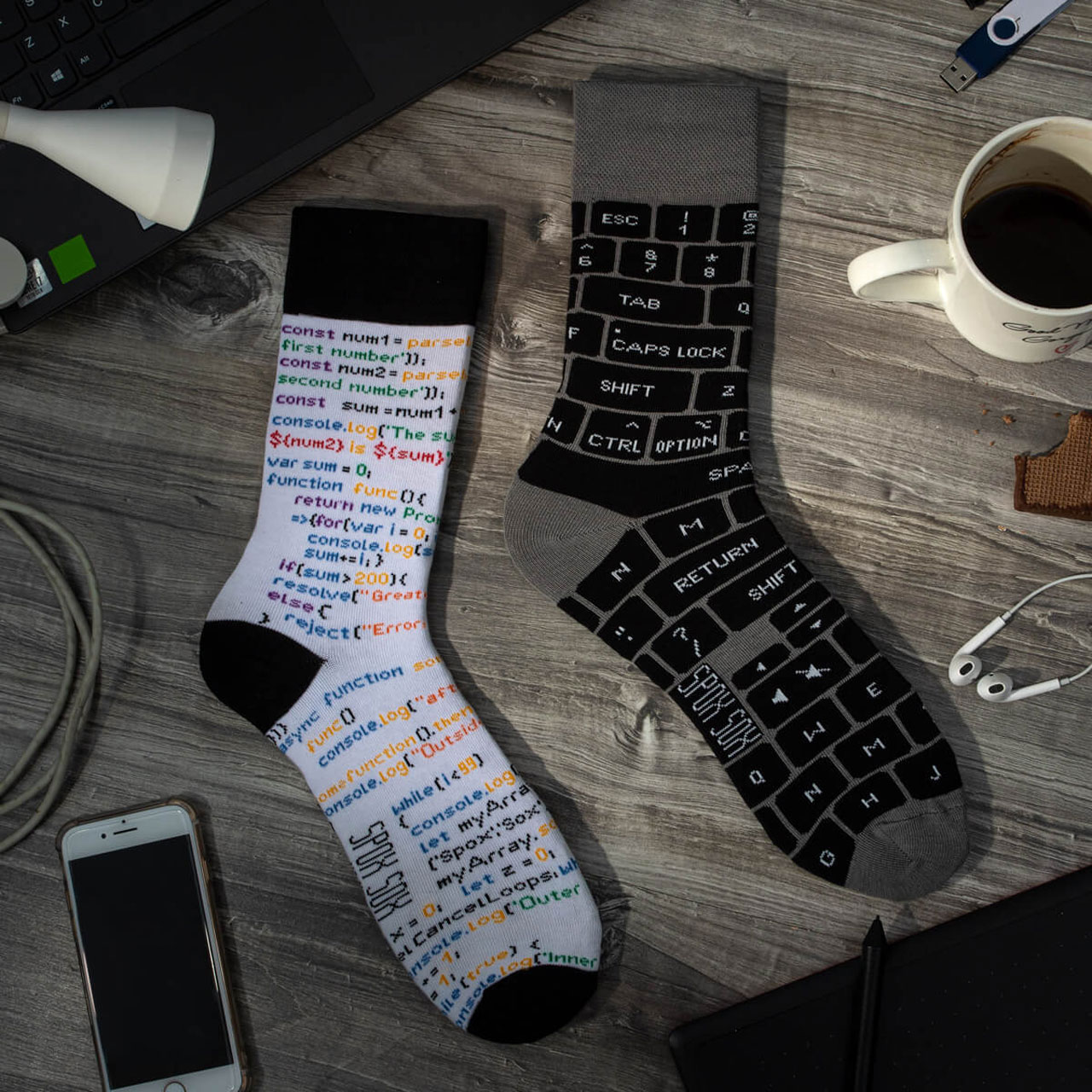 Spox Sox Socken Informatik Deko