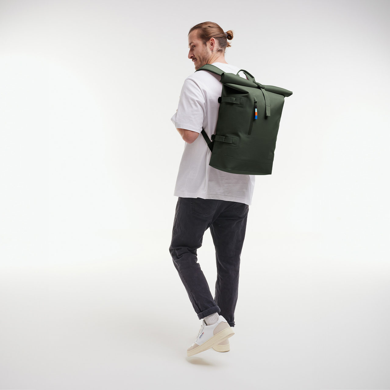 GOT BAG Rolltop 2.0 algae Model 1