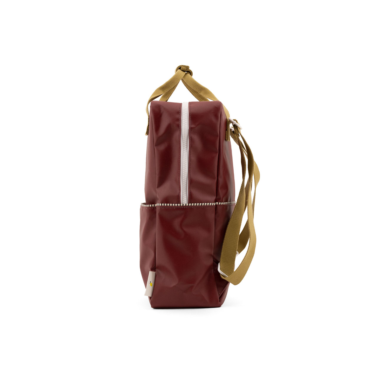 Sticky Lemon Rucksack uni rot Seite