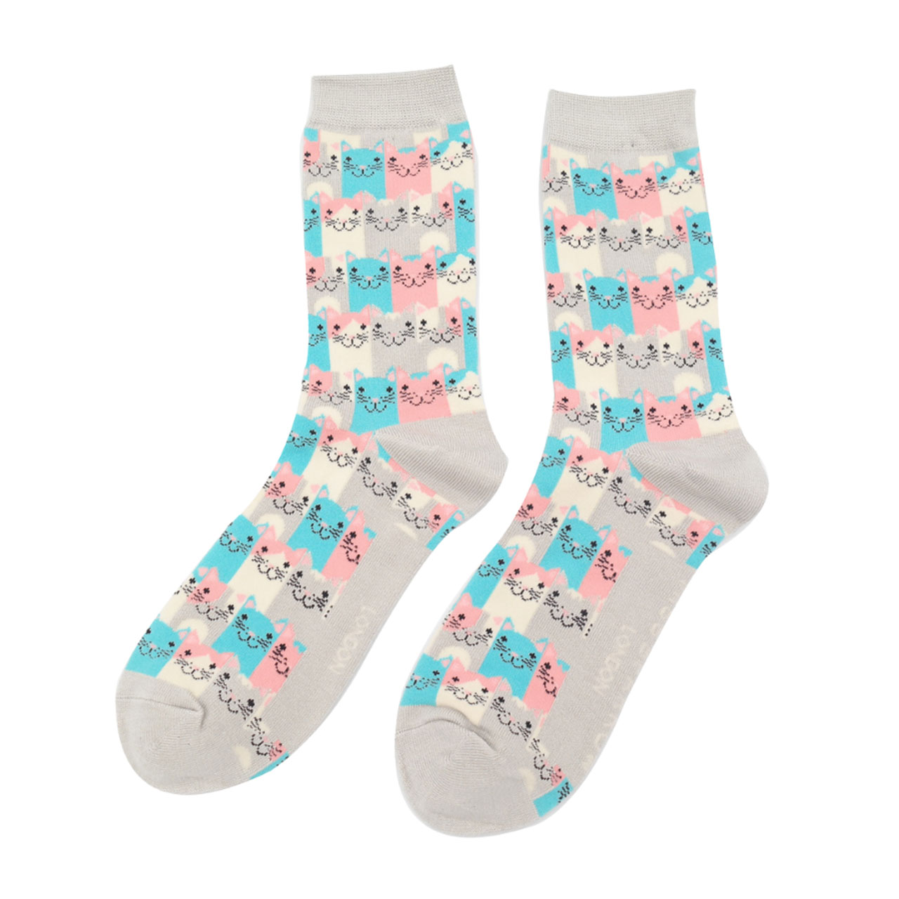 Miss Sparrow Socken Happy Cats
