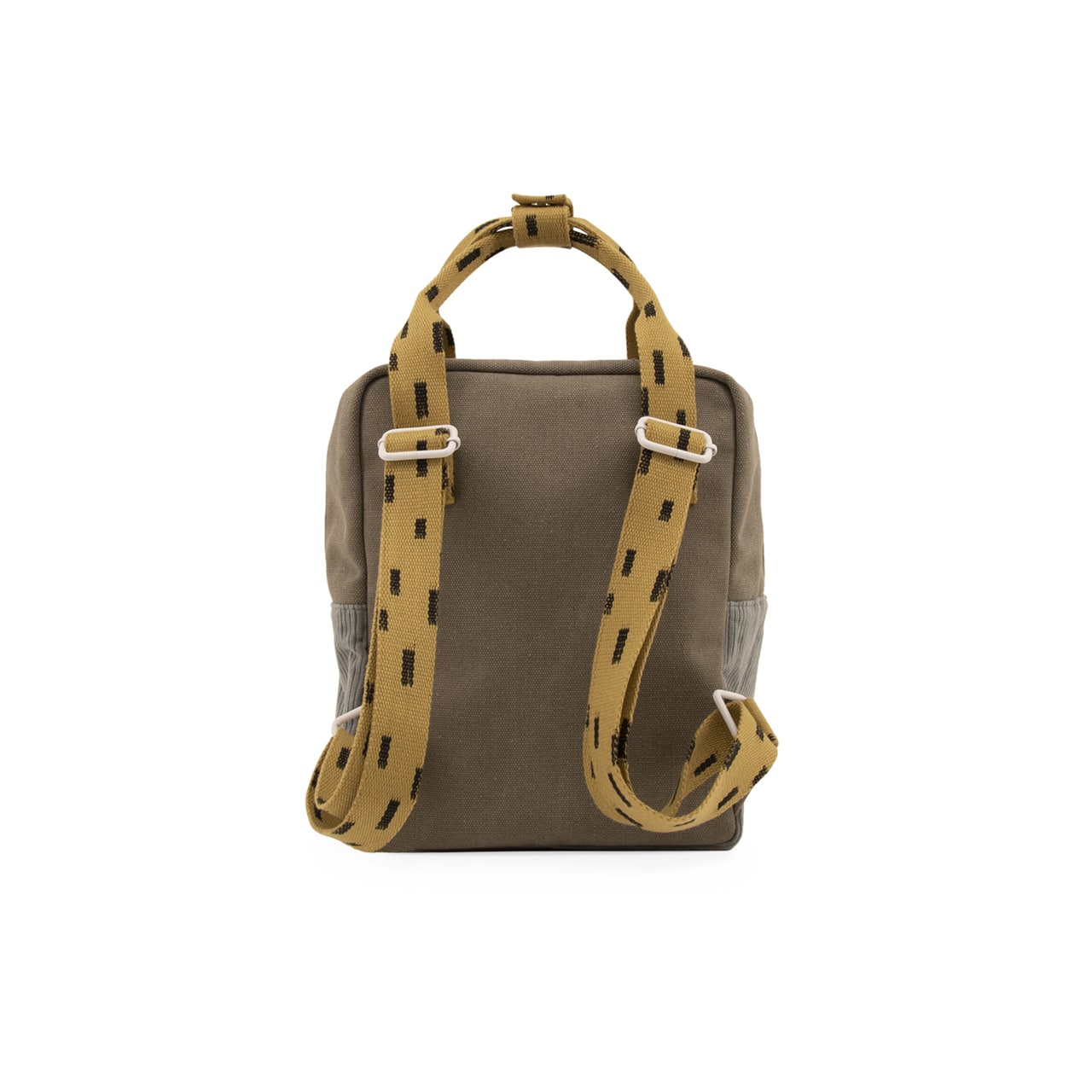 Sticky Lemon Kinder-Rucksack cord special grau back