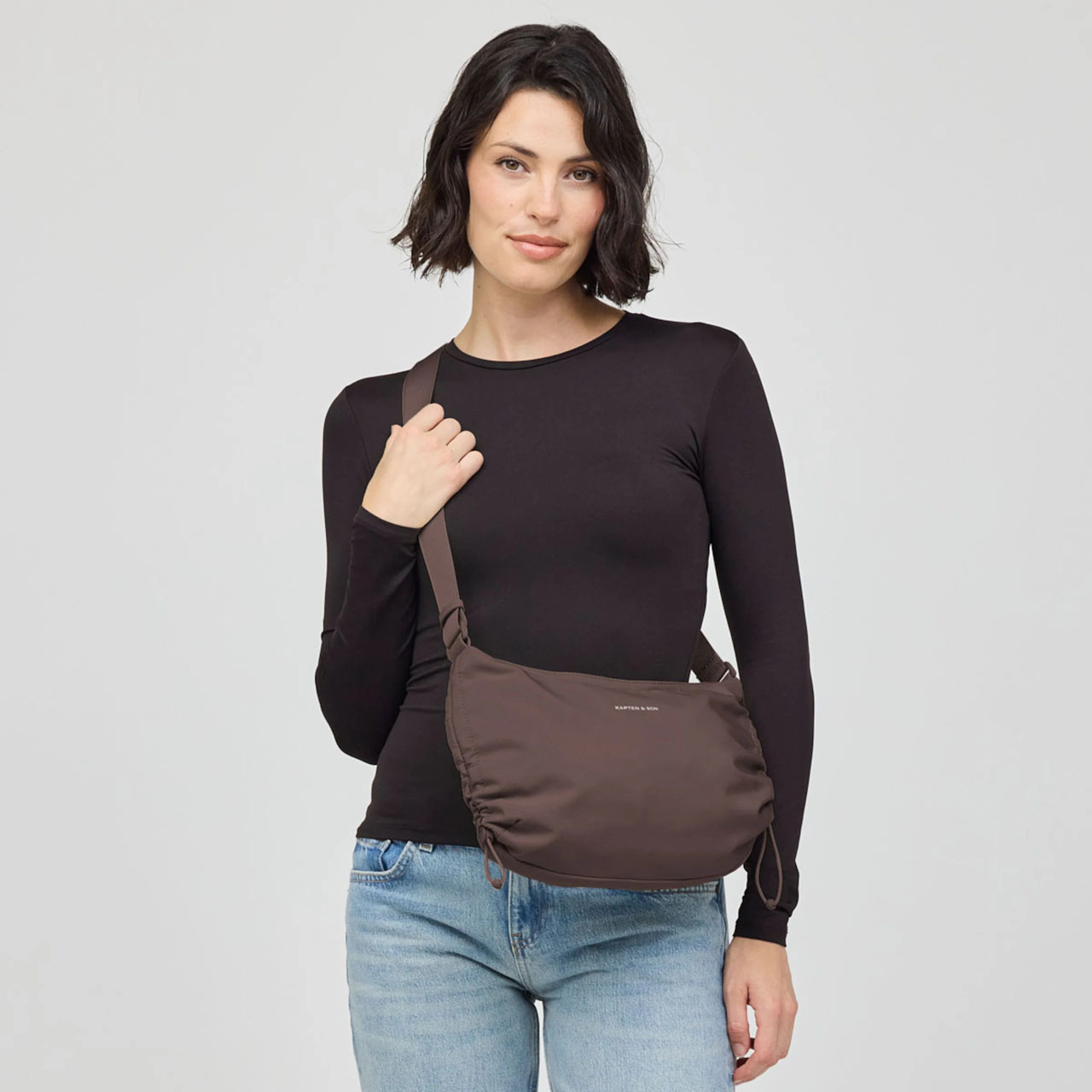 Kapten & Son Handtasche Skara small chocolate brown