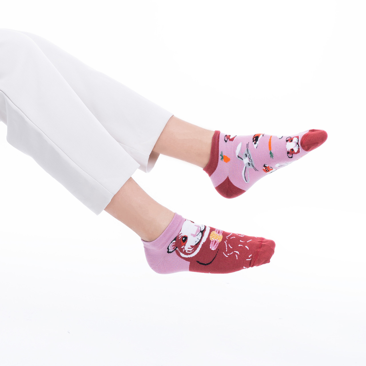 Many Mornings Socken Miss Guinea Pig low Model