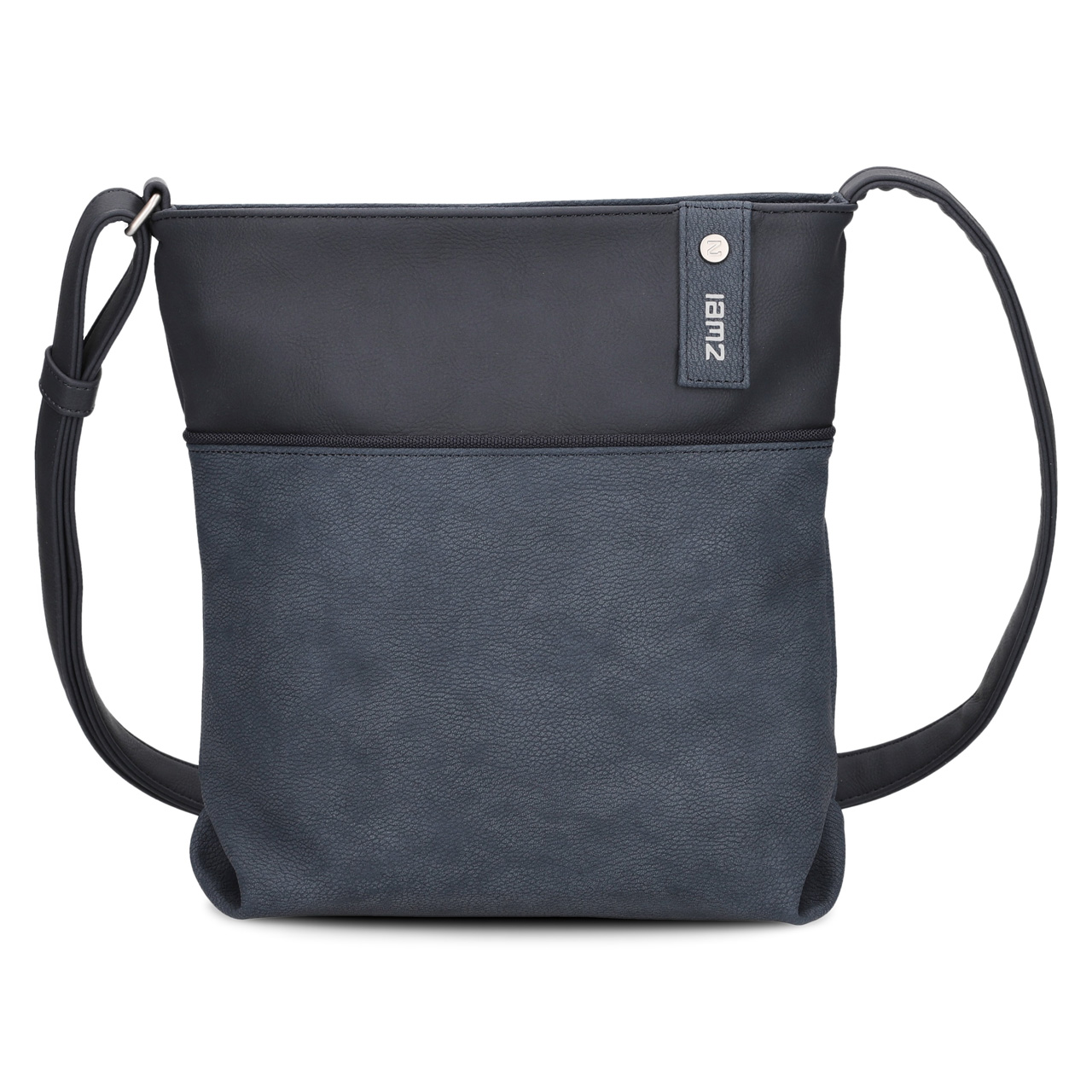 ZWEI Tasche Jana J10 nubuk ink frontal