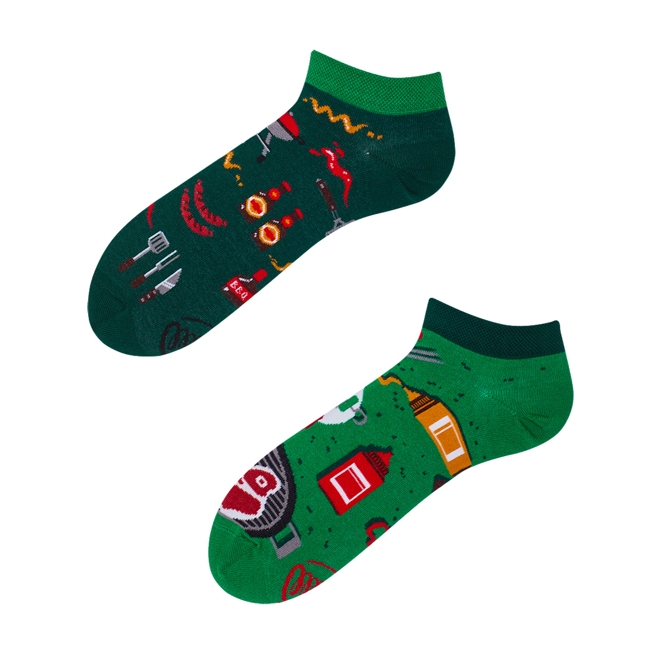 Many Mornings Socken BBQ low