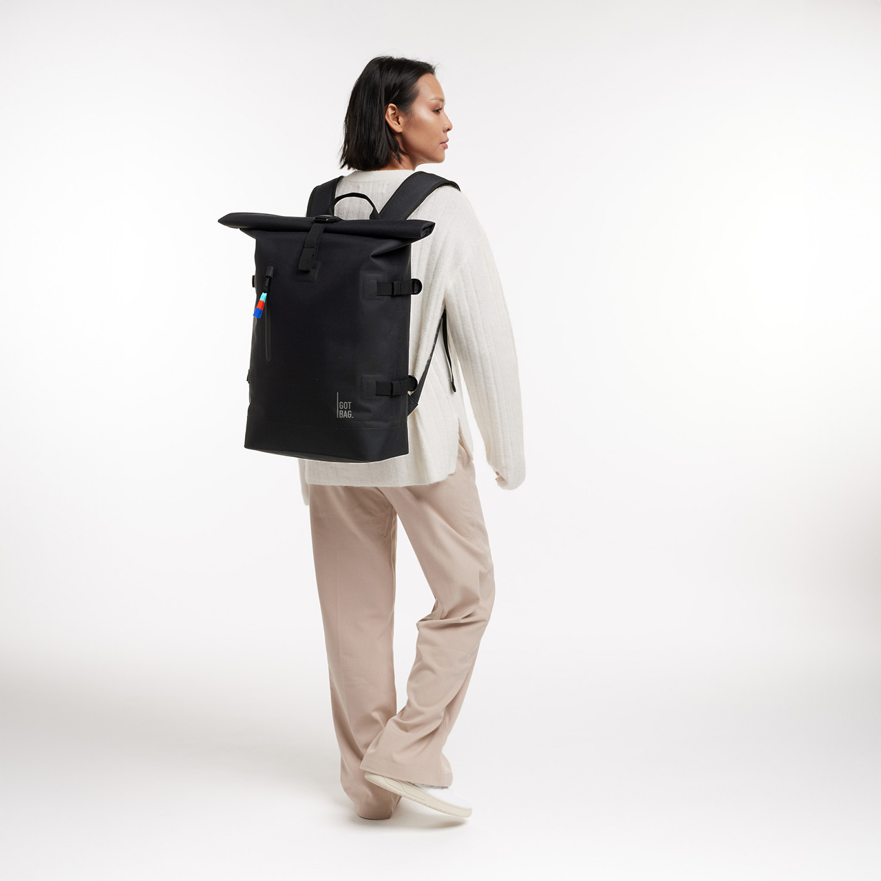 GOT BAG Rolltop 2.0 schwarz Model 1