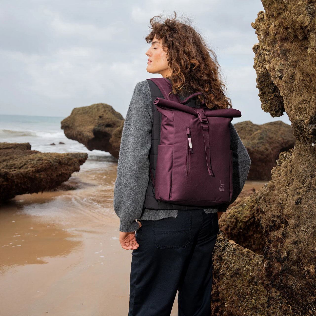 GotBag Rolltop easy small kraken mono Model 3