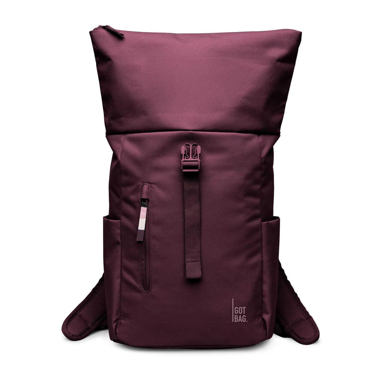 GotBag Rolltop easy small kraken mono ausgerollt