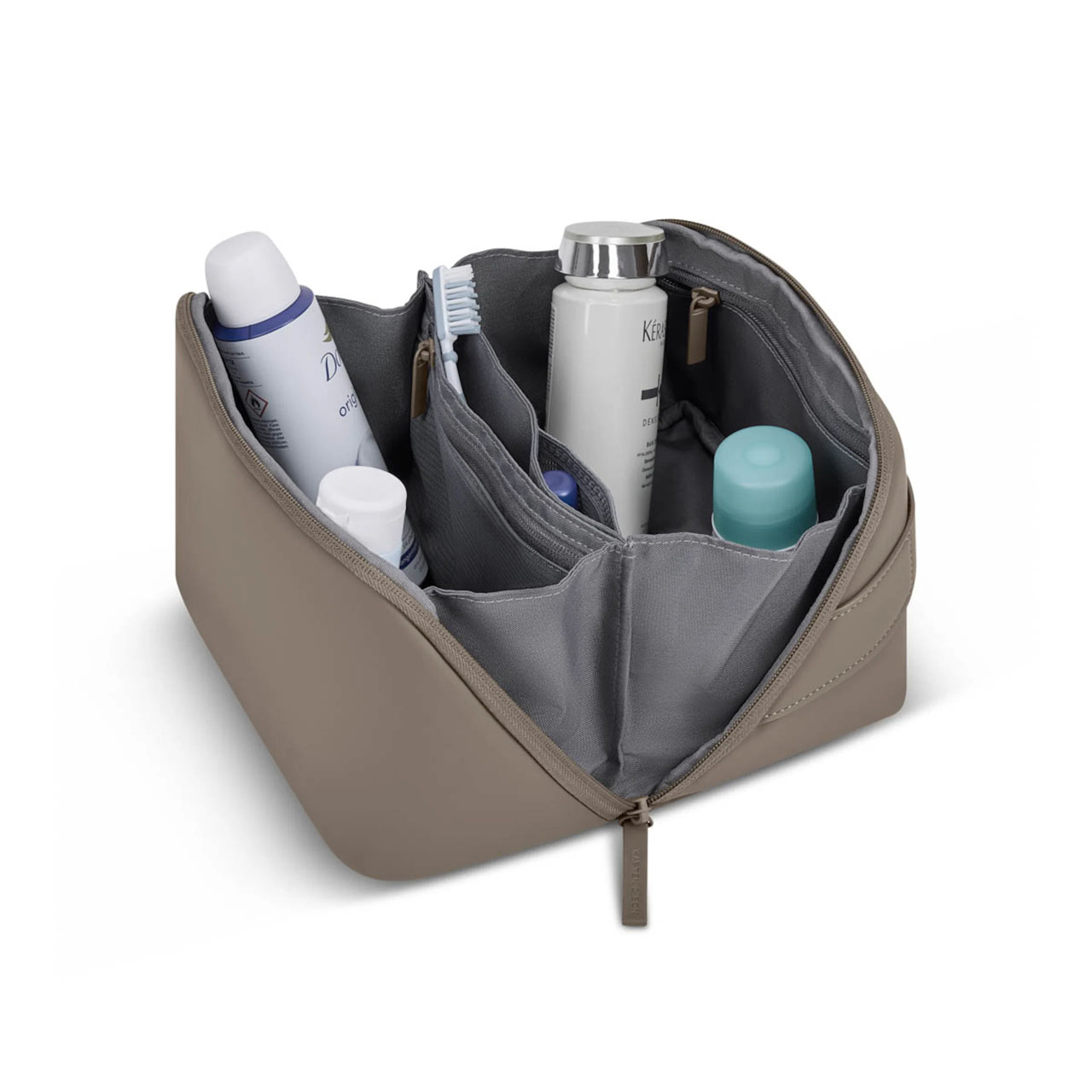 Kapten & Son Necessaire Heathrow pro taupe walnut
