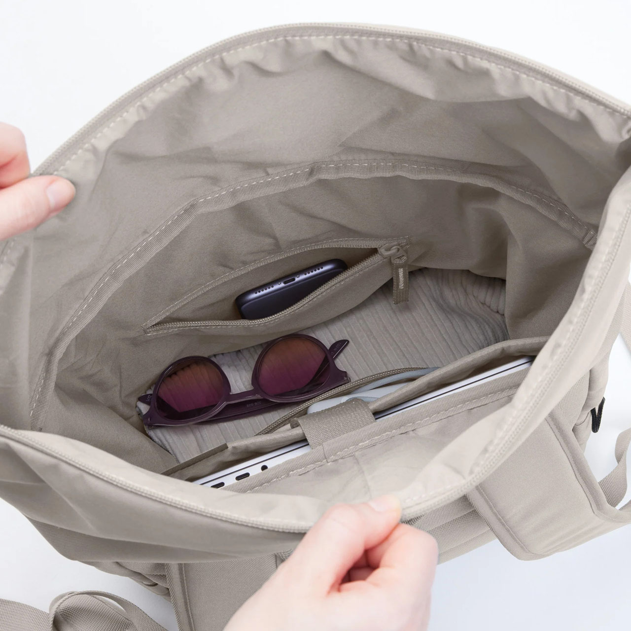 GOT BAG Rolltop easy clam mono offen