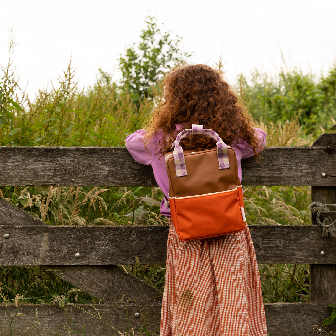 Sticky Lemon Kinder-Rucksack CB orange juice Model 2