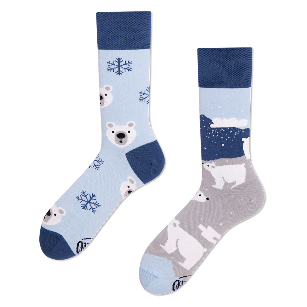 Many Mornings Socken Polar Bear