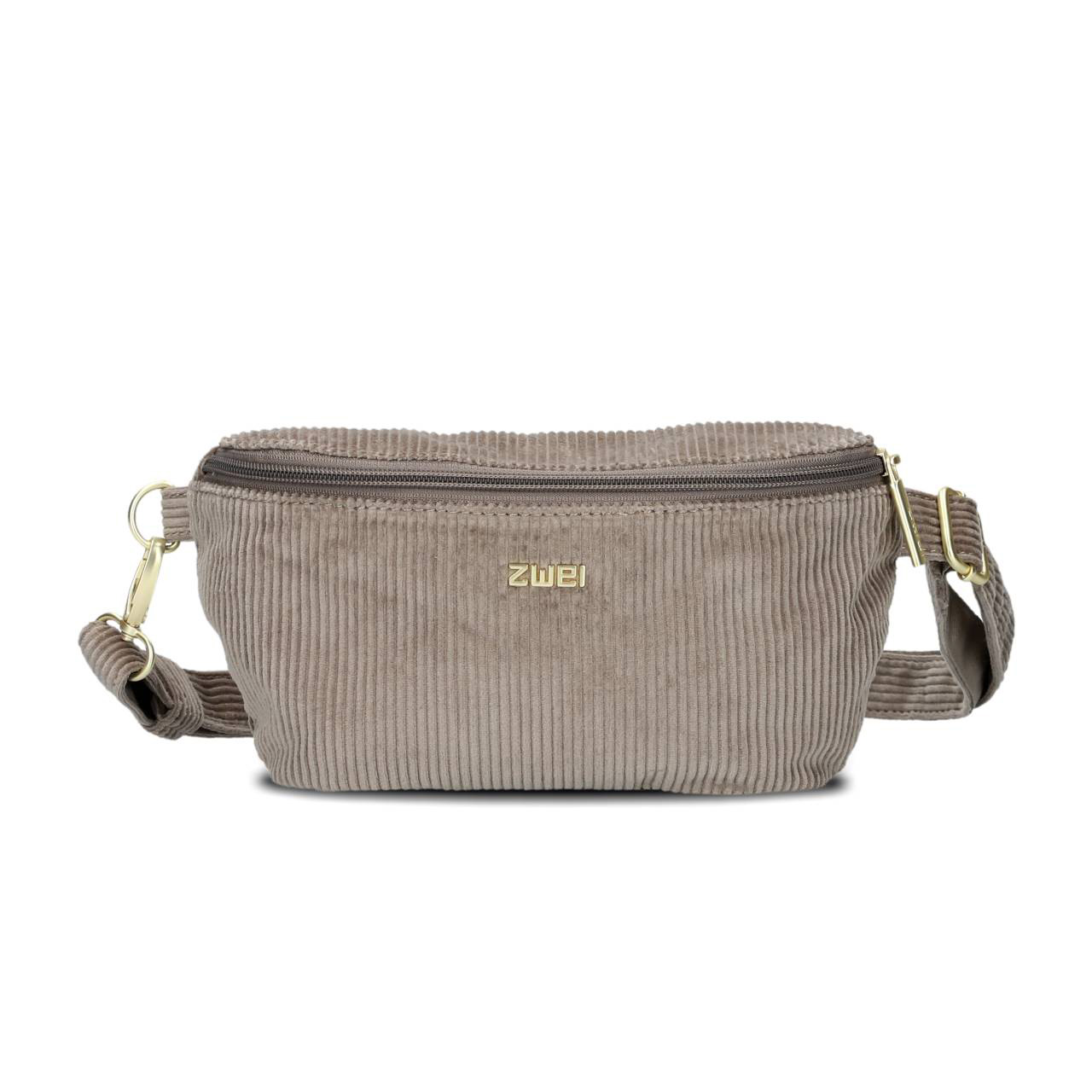 ZWEI Tasche Mademoiselle MH4 cord mocca front