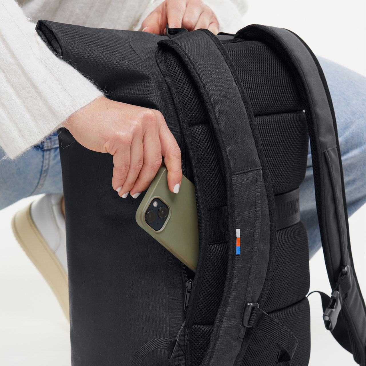 GOT BAG Rolltop lite 2.0 schwarz Geheimfach