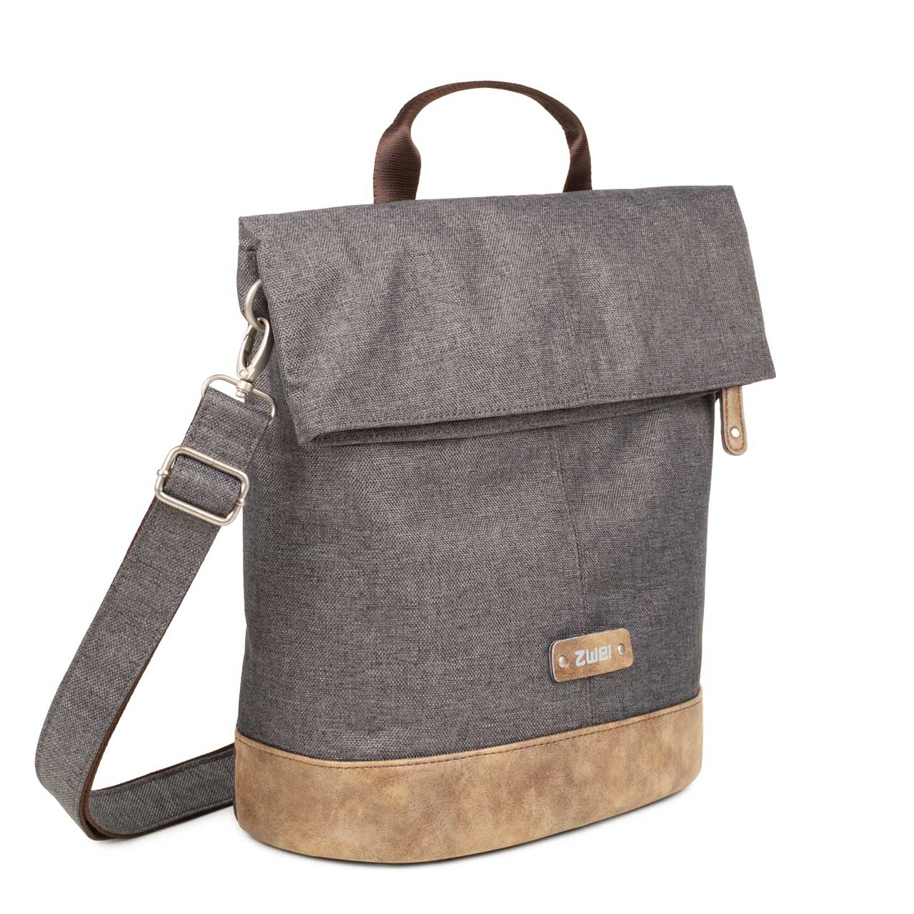 ZWEI Velo-Tasche Olli OC17 stone schraeg