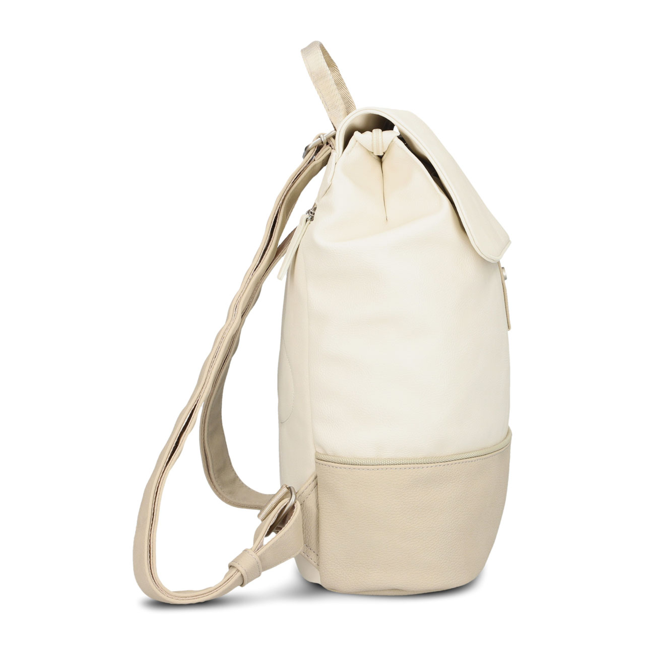 ZWEI Rucksack Jana JR13 nubuk linen Seite links