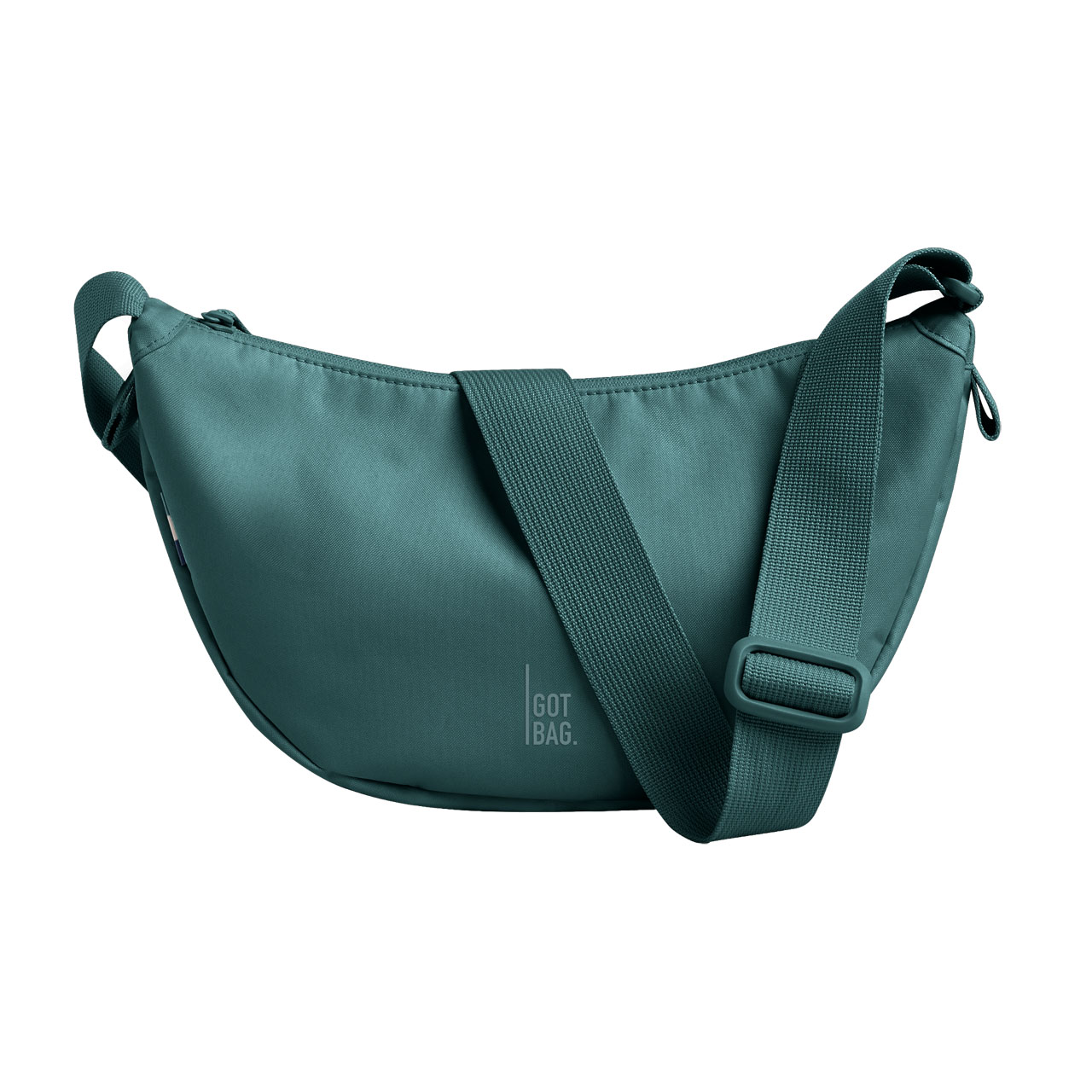 GOT BAG Moon Bag small sea teal mono