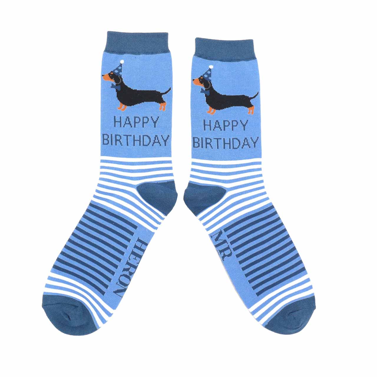 Mr. Heron Socken Geburtstagsdackel