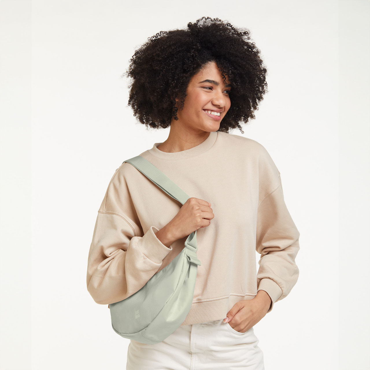 GOT BAG Moon Bag small porpoise mono Model 1