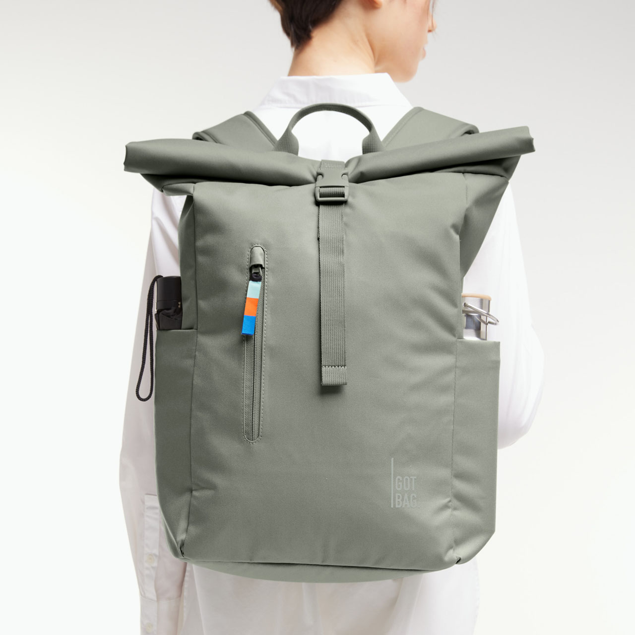 GOT BAG Rolltop easy bass Seitenfaecher