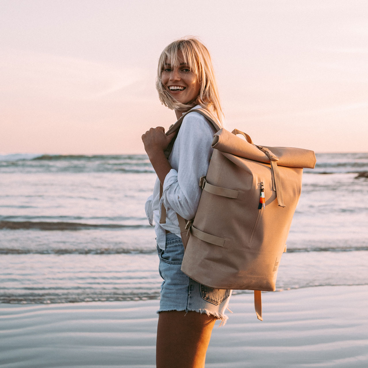 GOT BAG Rolltop warm sand Model