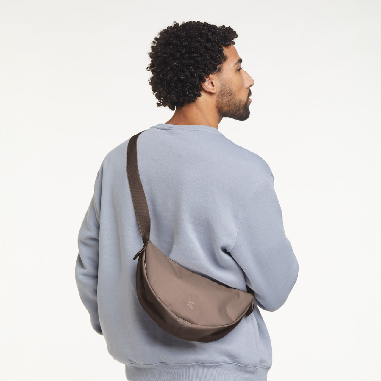 GOT BAG Moon Bag small oyster mono Model 1