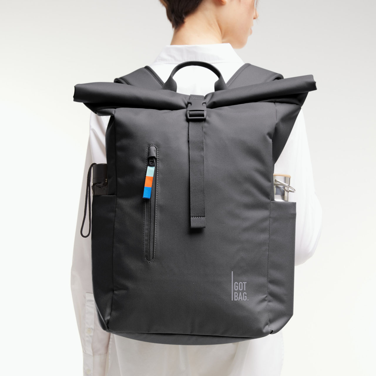 GOT BAG Rolltop easy shark Seitenfaecher