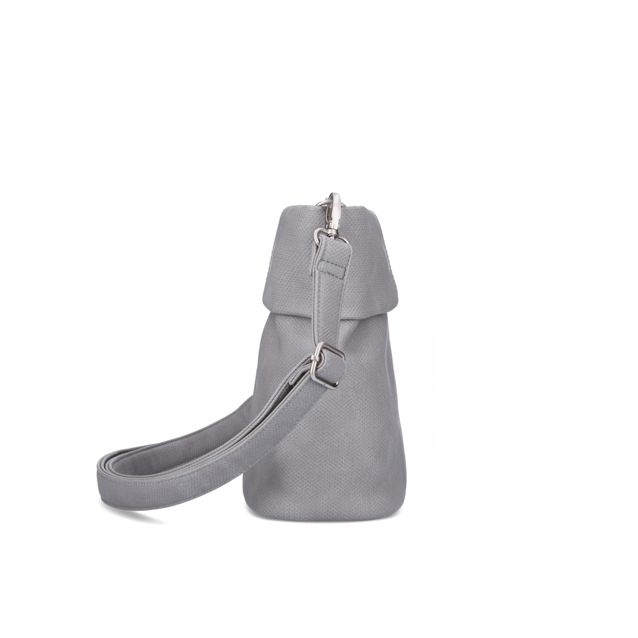 ZWEI Tasche Mademoiselle M8 canvas grey Seite