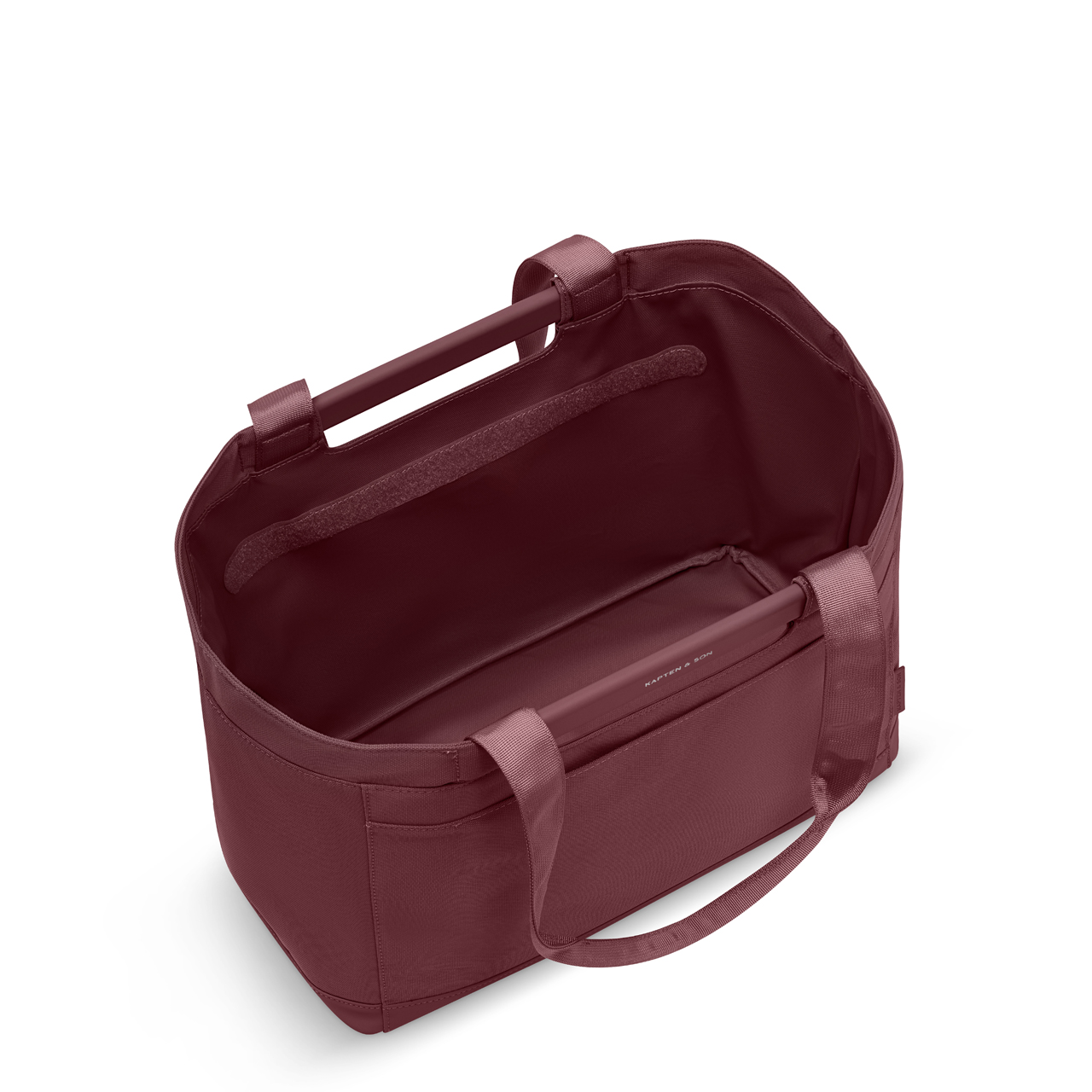 Kapten & Son Shopper Vaasa burgundy
