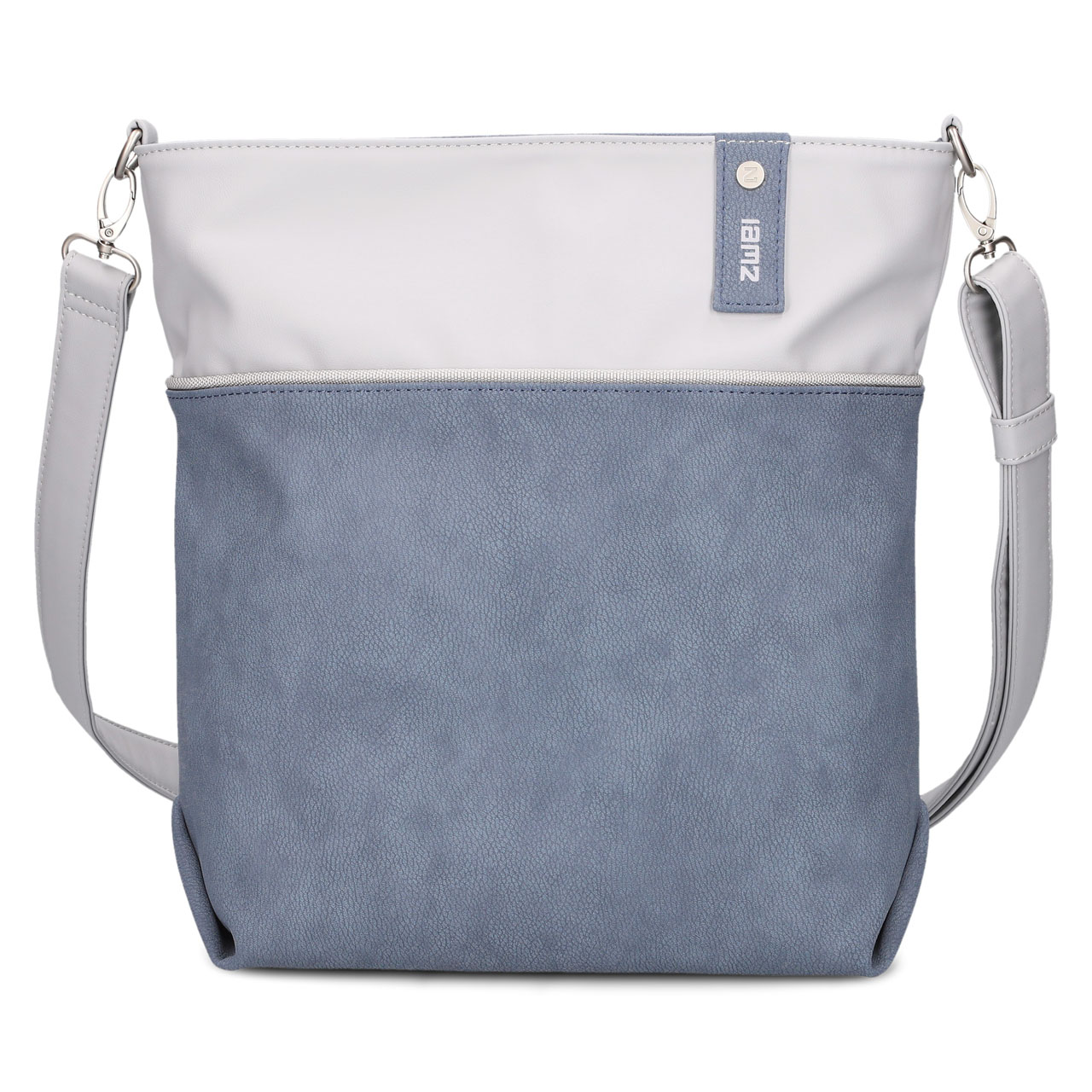 ZWEI Tasche Jana J12 nubuk sky front