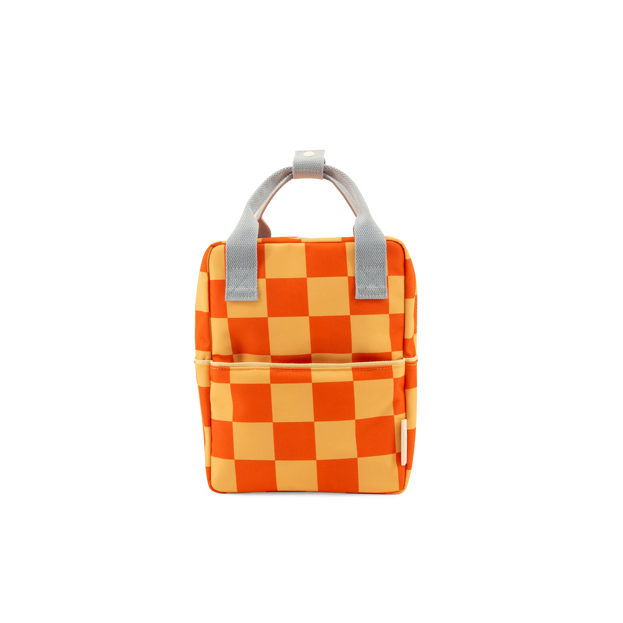 Sticky Lemon Kinder-Rucksack karo rot front