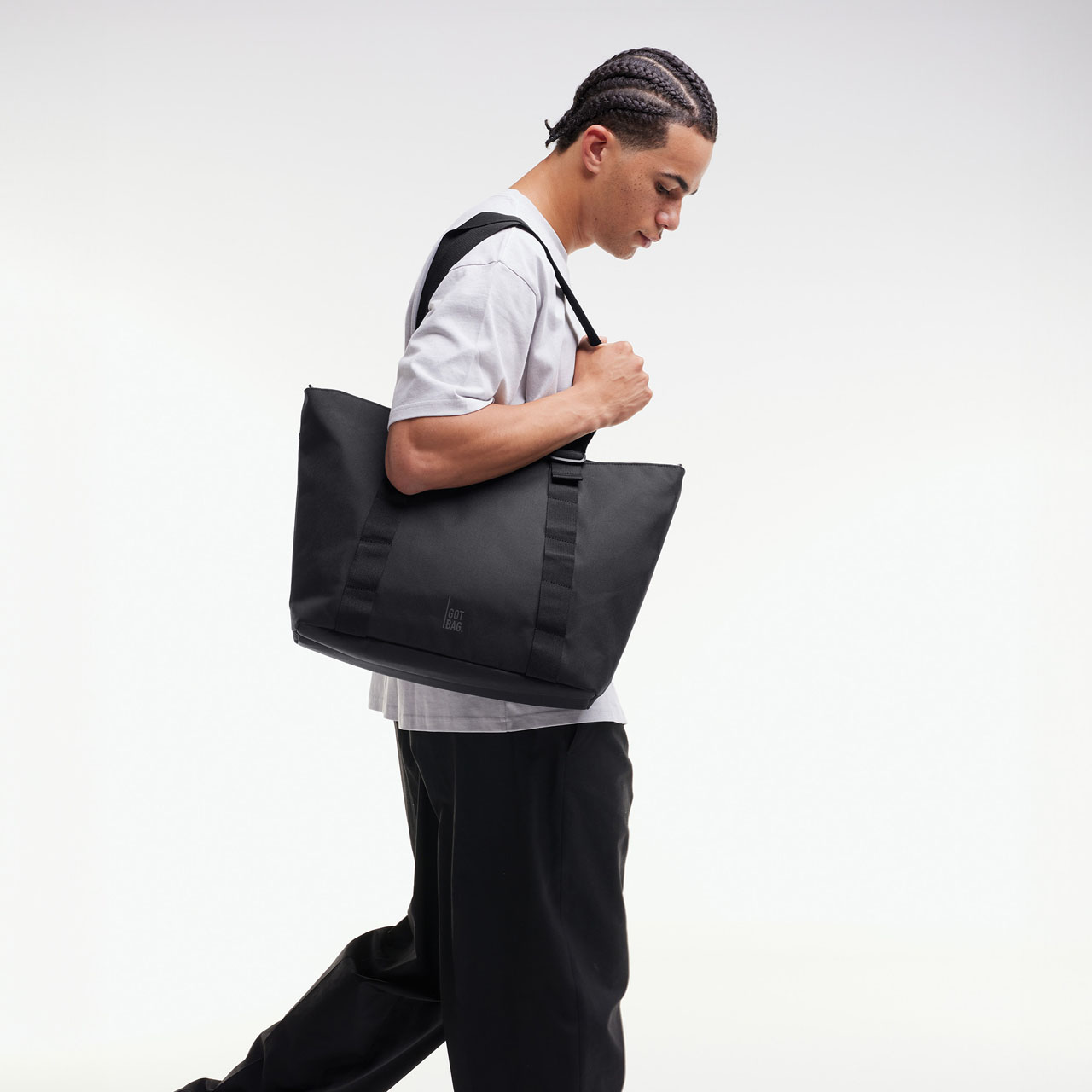 GOT BAG Tote Bag schwarz mono Model 1