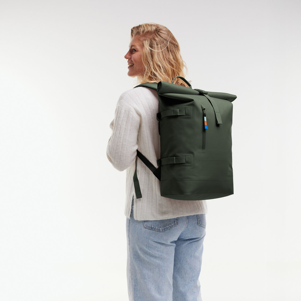 GOT BAG Rolltop 2.0 algae Model 2