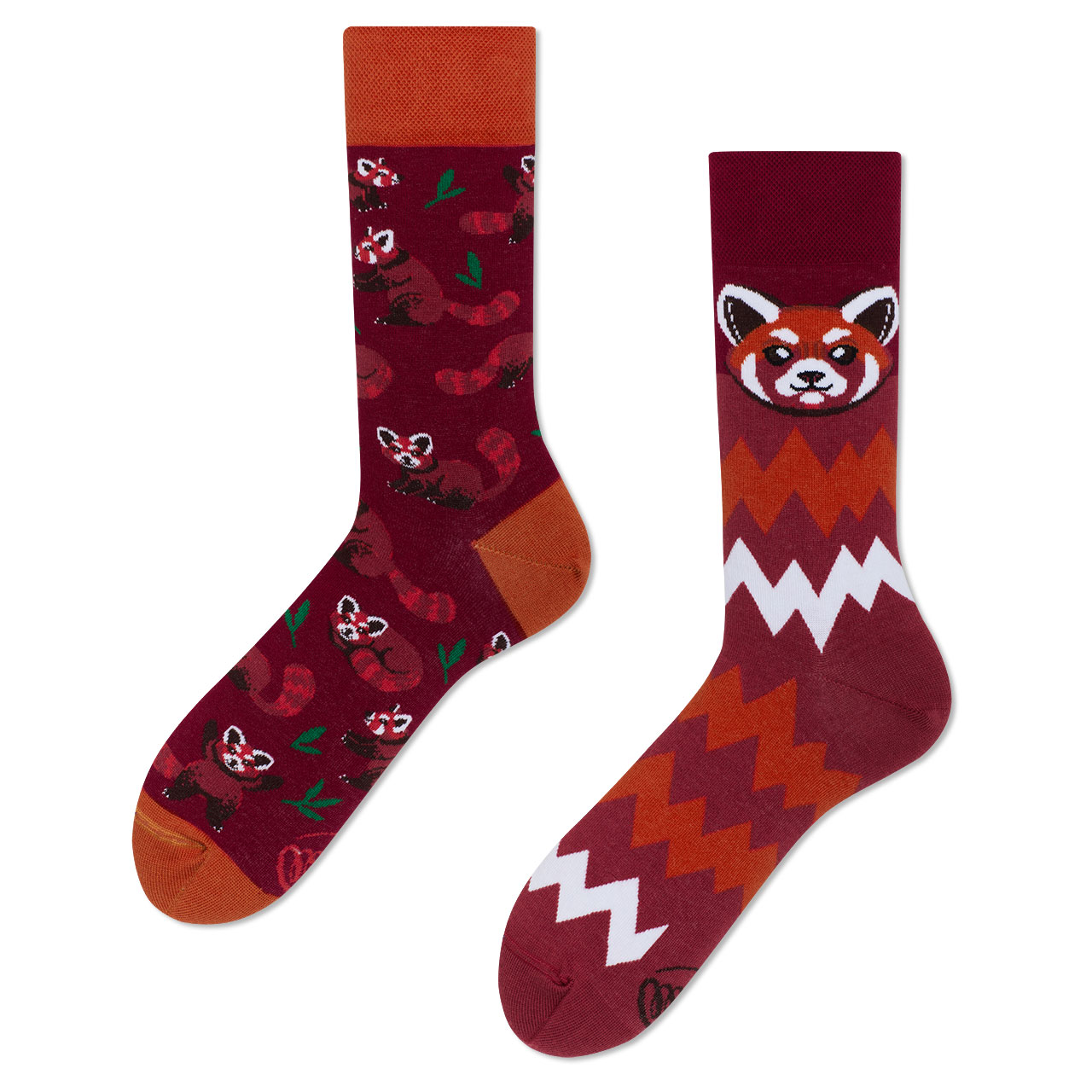 Many Mornings Socken Red Panda