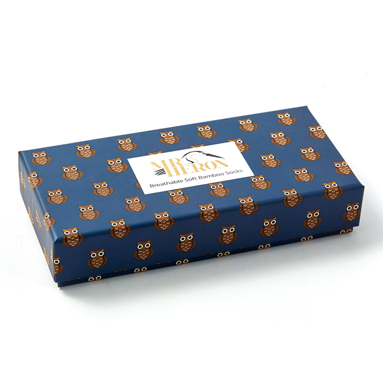 Mr. Heron Socken Eulen 2er Set Geschenkbox