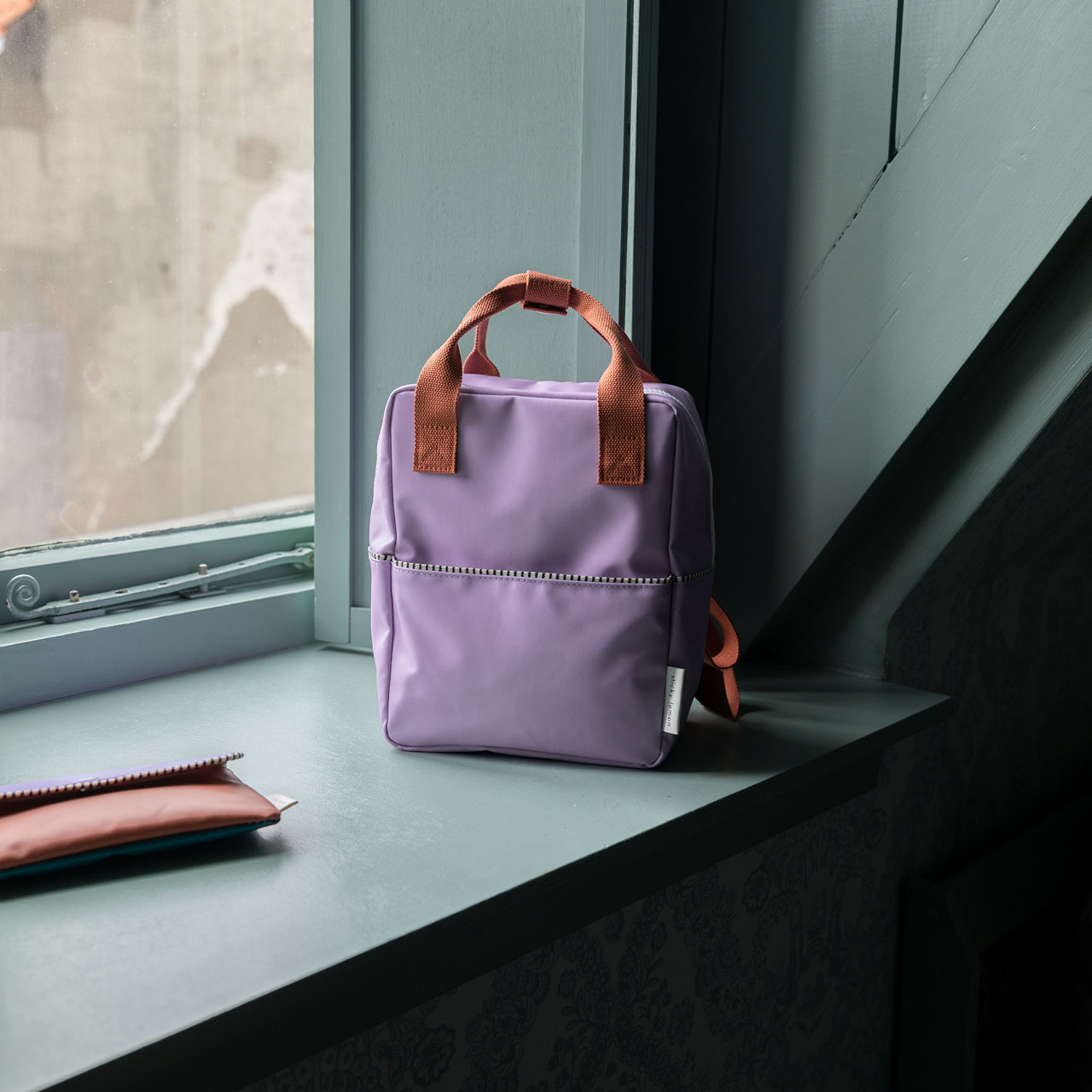 Sticky Lemon Kinder-Rucksack uni jangle purple Szene