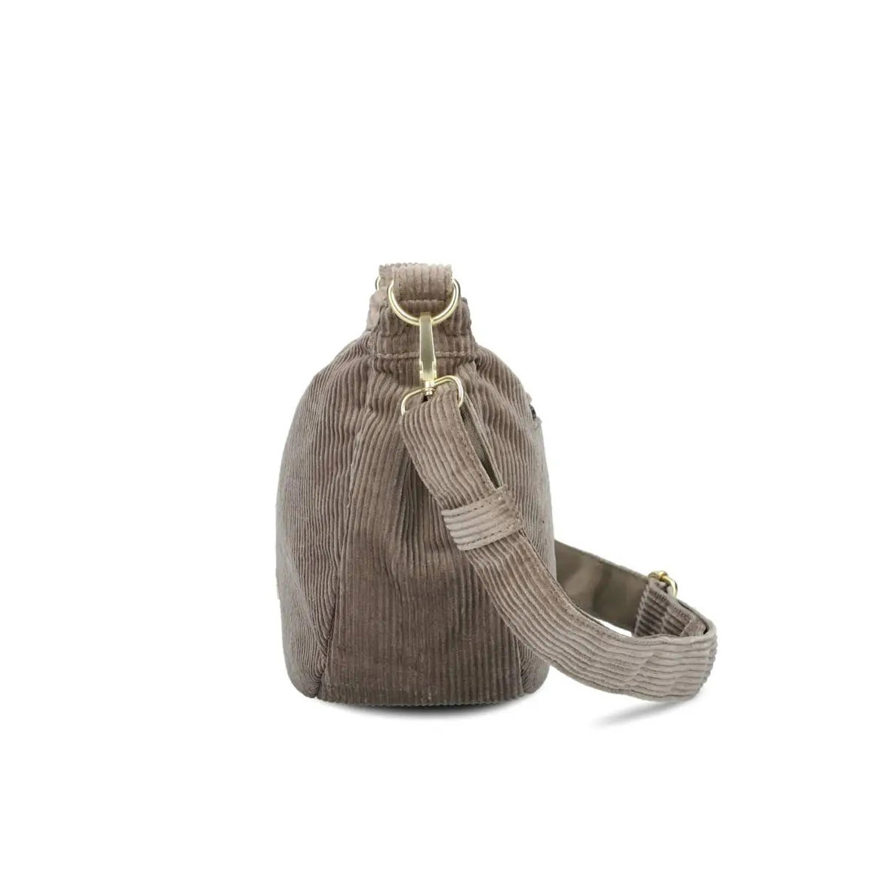 ZWEI Tasche Mademoiselle M70 cord mocca Seite rechts