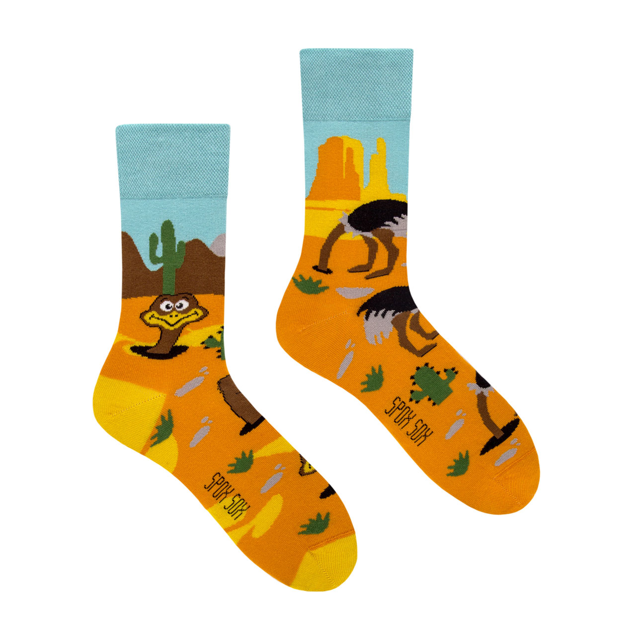 Spox Sox Socken Vogel Strauss