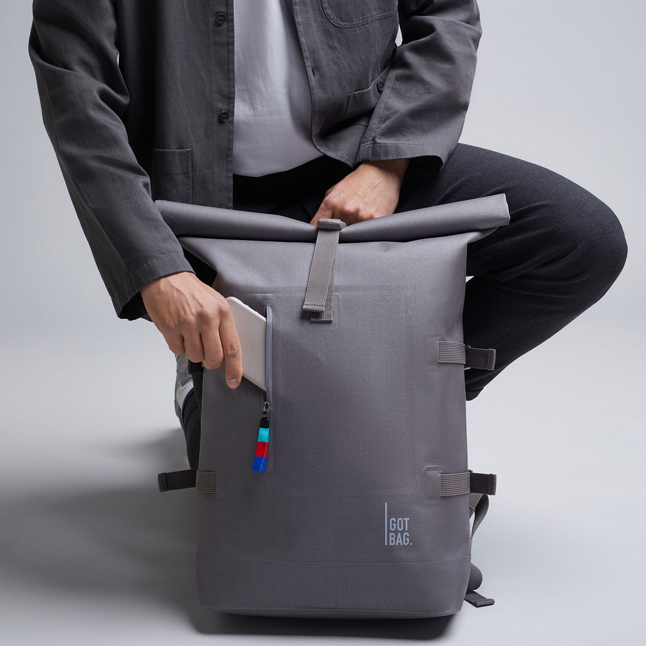 GOT BAG Rolltop stone Model