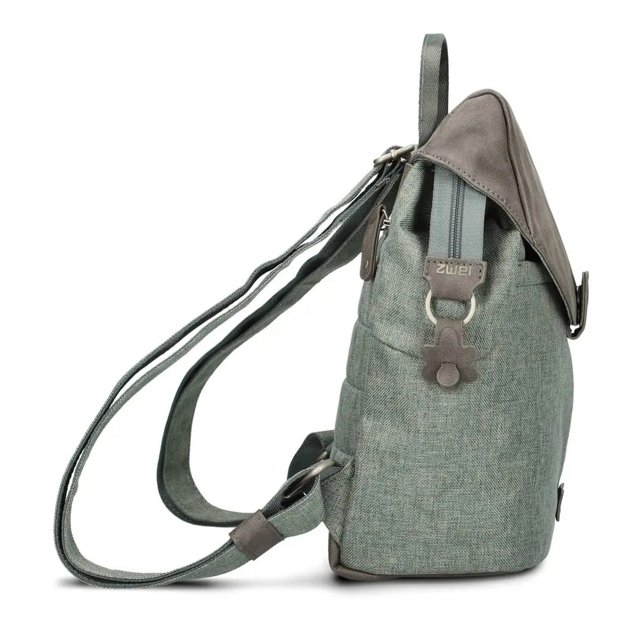 ZWEI Rucksack Olli OR8 salbei Seite links