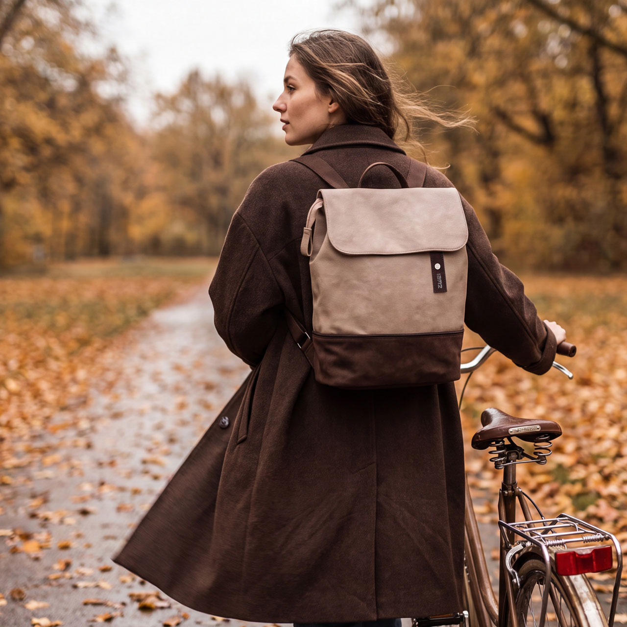 ZWEI Rucksack Jana JR13 nubuk espresso