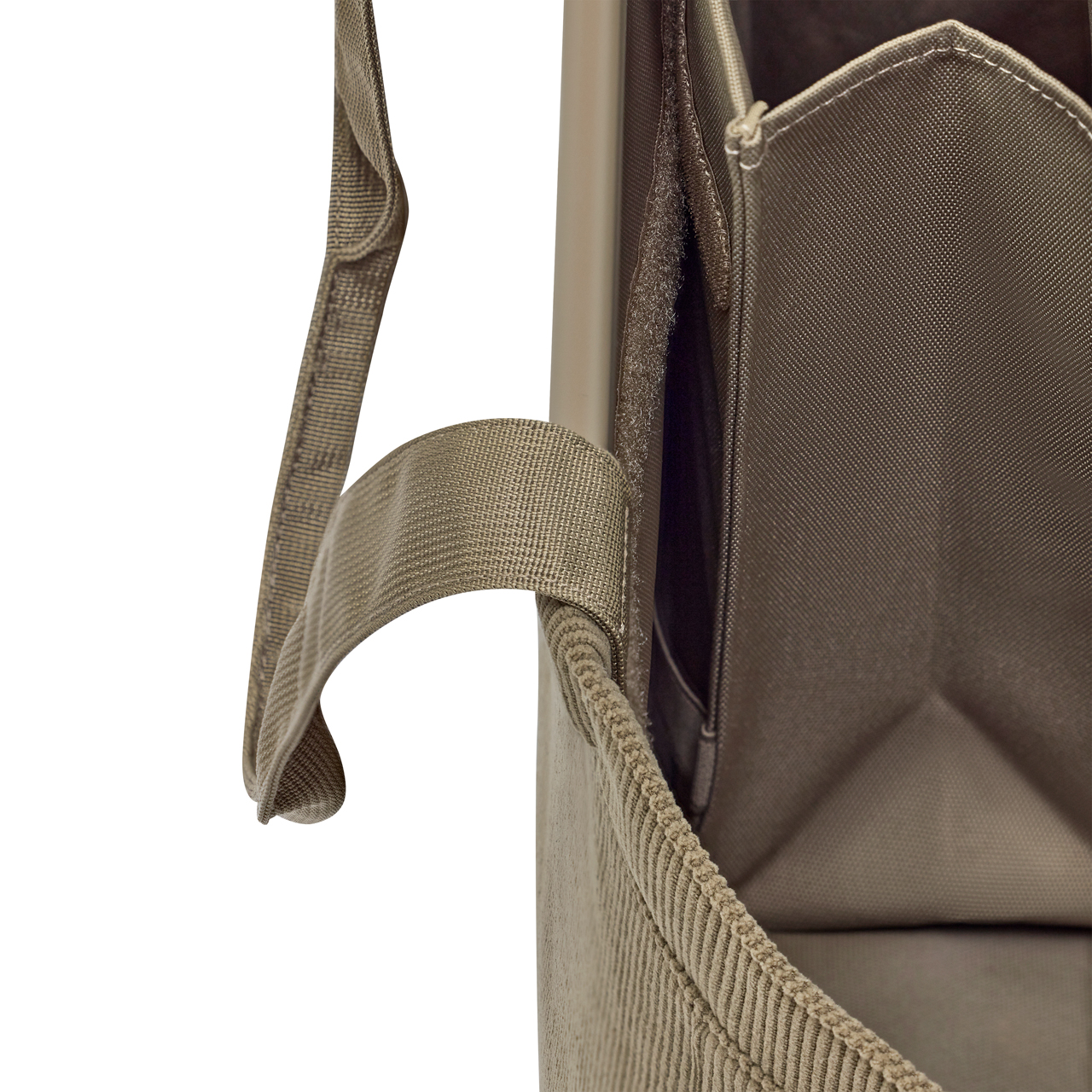 Kapten & Son Shopper Vaasa cord dusty khaki