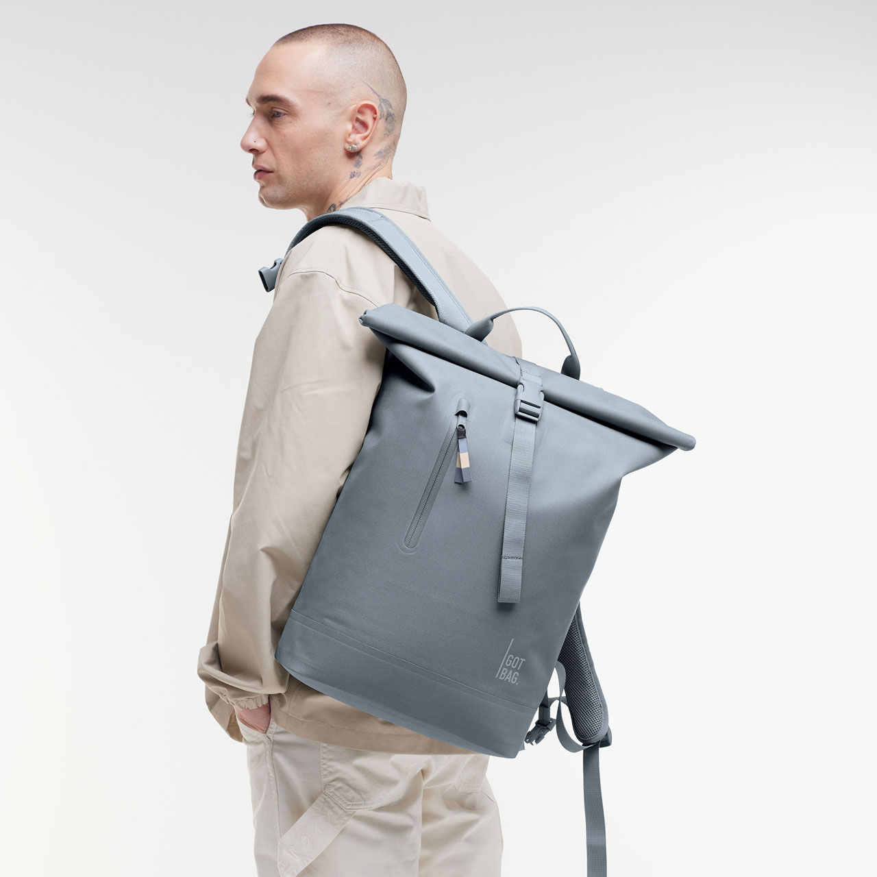 GOT BAG Rolltop lite 2.0 marlin mono Model 1