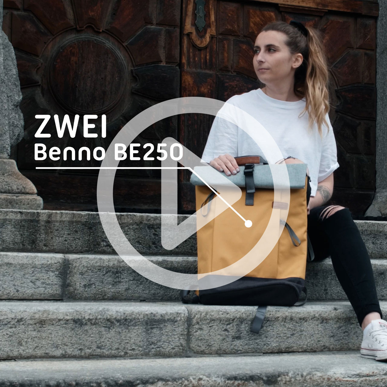 ZWEI Rucksack Benno BE250 ice Video
