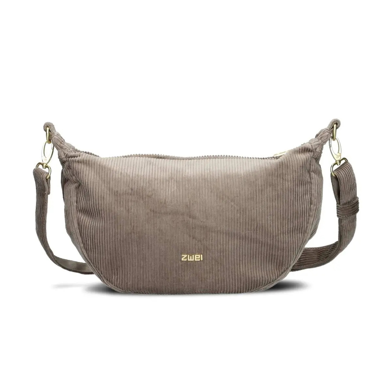 ZWEI Tasche Mademoiselle M70 cord mocca front