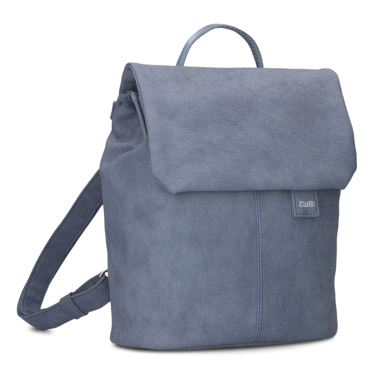 ZWEI Rucksack Mademoiselle MR8 nubuk sky schraeg