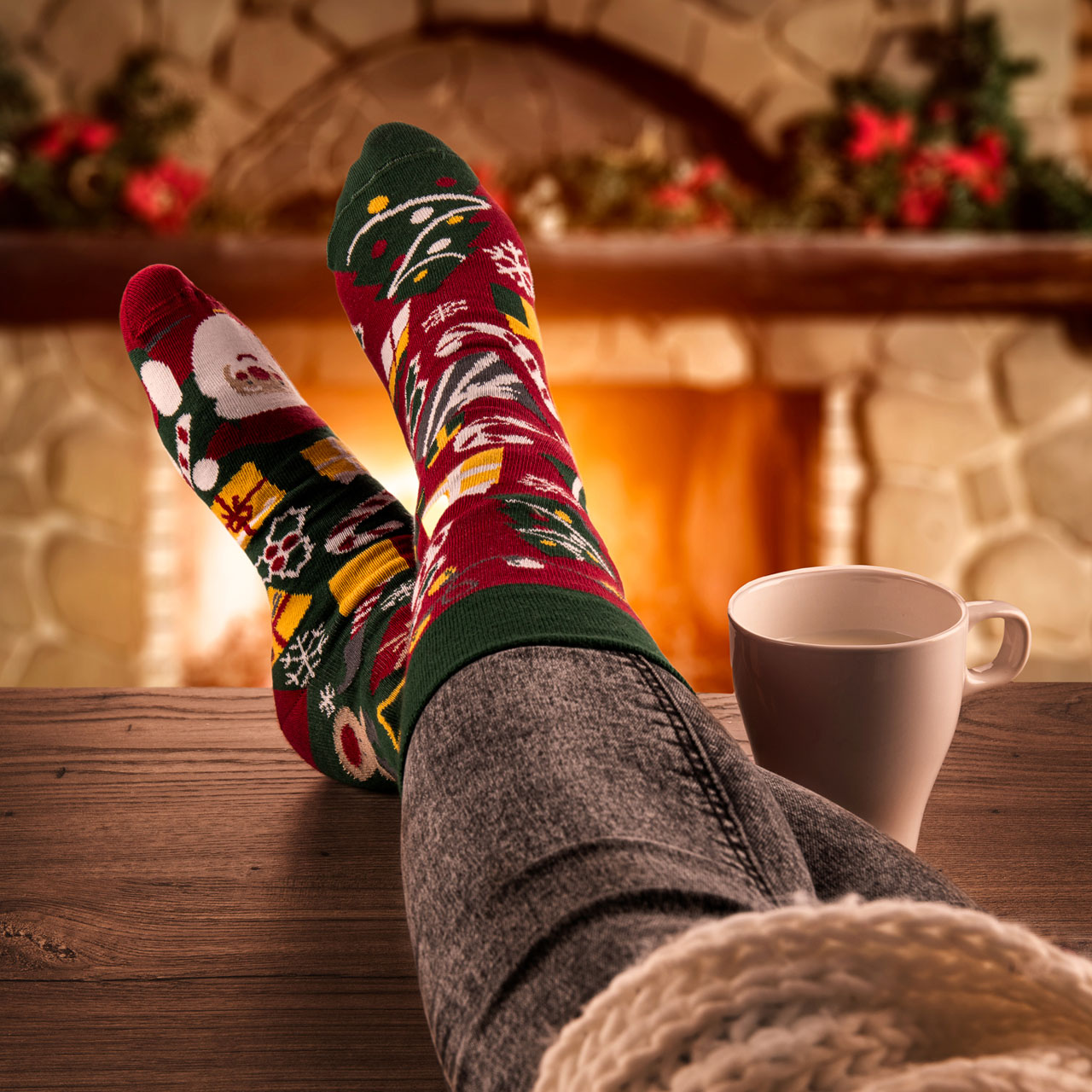 Spox Sox Socken Weihnachten Model